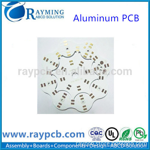 Flower-like Lead-free Hasl 1.2mm Aluminum pcb Plate